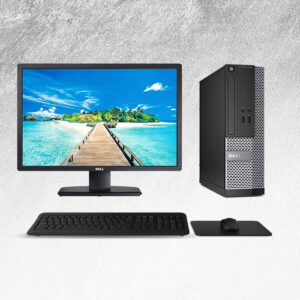 POSTAZIONE COMPLETA PC DELL OPTIPLEX 3020 SFF INTEL I3 4130 RAM 8GB SSD 256GB WINDOWS 10 PRO + MONITOR DELL P2213T 1680X1050 + KIT TASTIERA E MOUSE