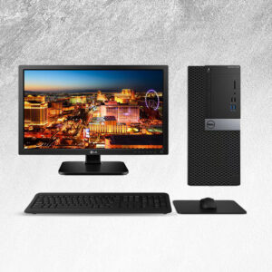 POSTAZIONE COMPLETA PC DELL OPTIPLEX 7040 MT INTEL I7 6700 RAM 16GB SSD 256GB CD/DVD RW WINDOWS 11 PRO + MONITOR LG 22MB37PU-B 22″ 1920X1080 FULL HD + KIT TASTIERA E MOUSE
