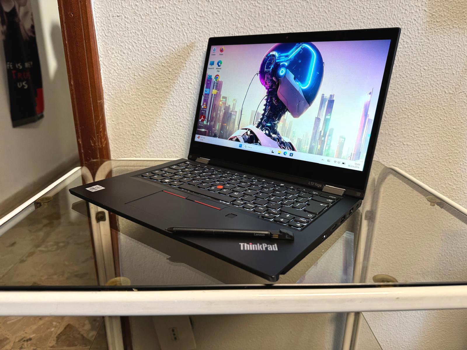 NOTEBOOK LENOVO THINKPAD YOGA L13 - 2 IN 1 – INTEL I5 10210U, 8GB RAM, SSD 256GB, DISPLAY 13,3" TOUCHSCREEN WINDOWS 11 PRO - immagine 5