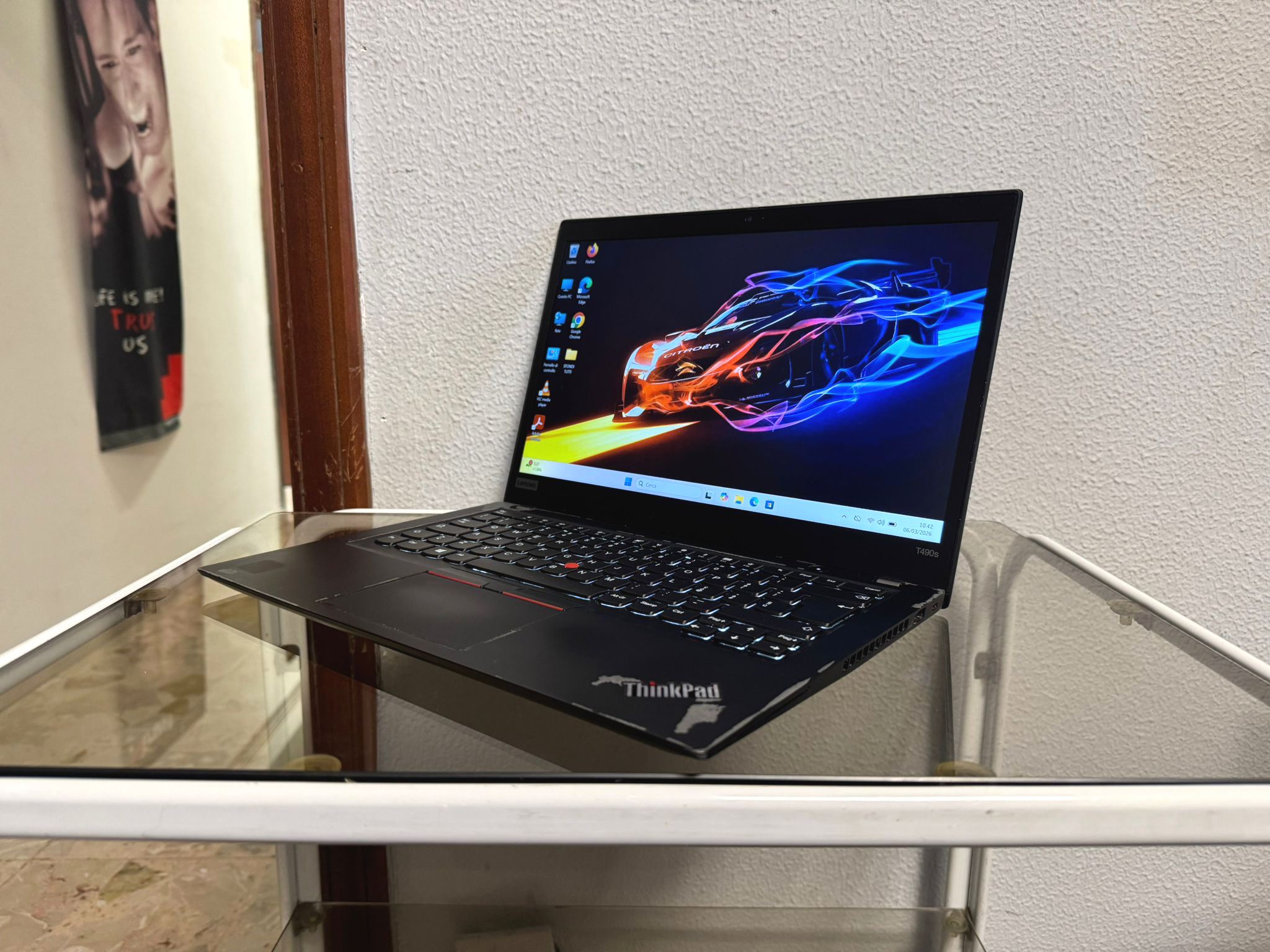 NOTEBOOK LENOVO THINKPAD T490S INTEL I5 8365U RAM 8GB SSD 256GB DISPLAY 14" FULL HD WINDOWS 11 PRO - immagine 3