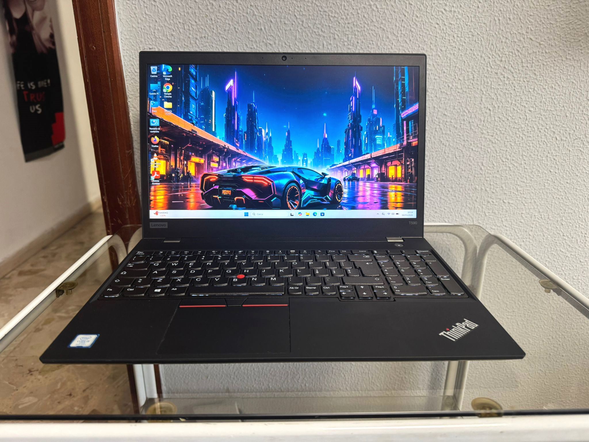 NOTEBOOK LENOVO THINKPAD T590 INTEL I5 8365U RAM 16GB SSD 512GB DISPLAY 15,6" FULL HD TOUCHSCREEN WINDOWS 11 PRO - immagine 7