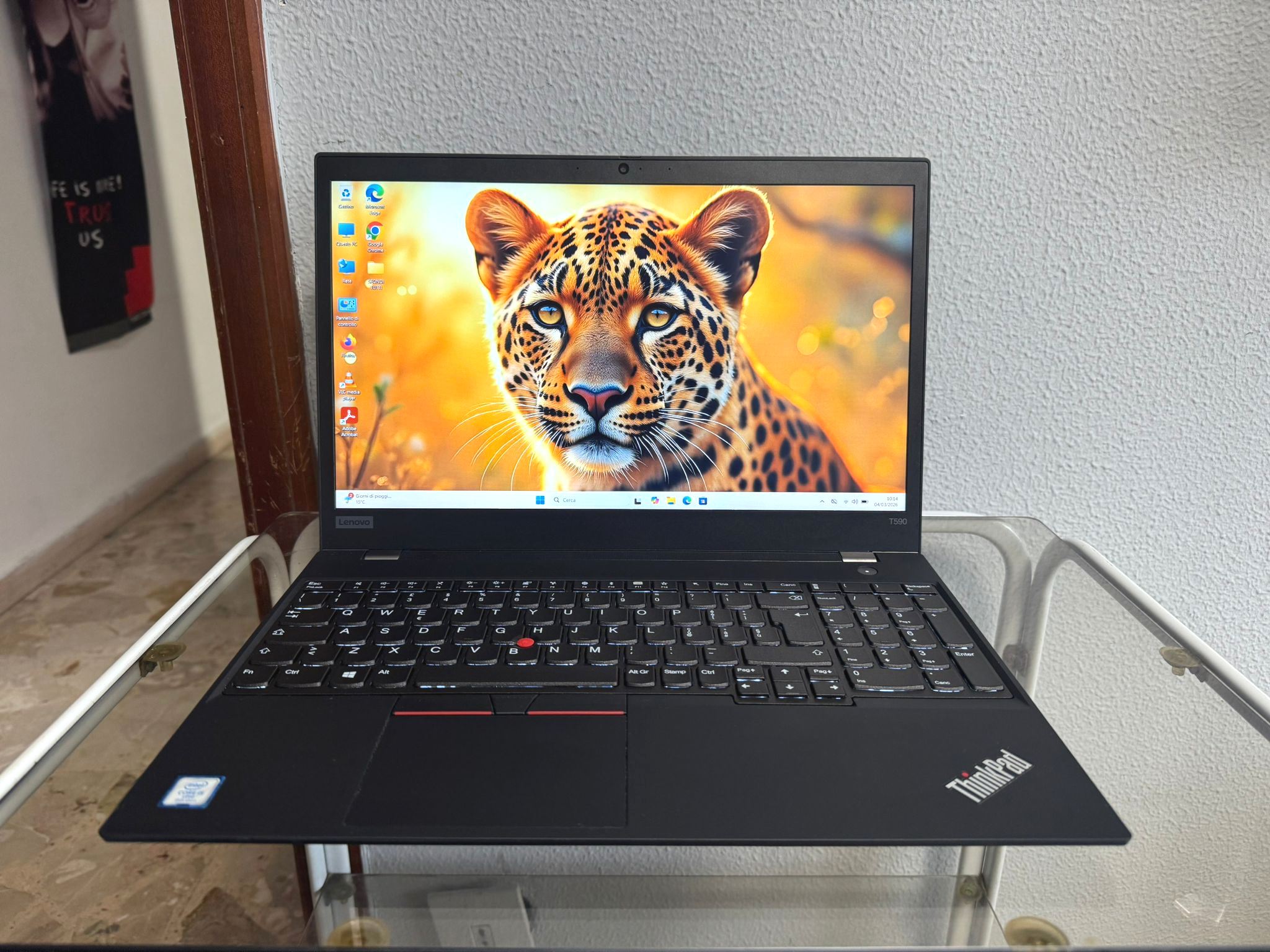 NOTEBOOK LENOVO THINKPAD T590 INTEL I5 8365U RAM 16GB SSD 512GB DISPLAY 15,6" FULL HD TOUCHSCREEN WINDOWS 11 PRO - immagine 2